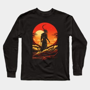 Samurai alien Long Sleeve T-Shirt